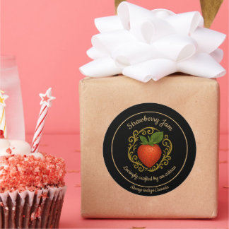 Adesivo Strawberry Morning – Gentle Artisan Label