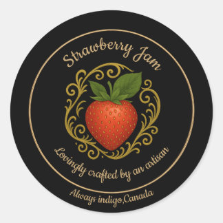 Adesivo Strawberry Morning – Gentle Artisan Label