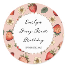 Strawberry Pattern Vintage