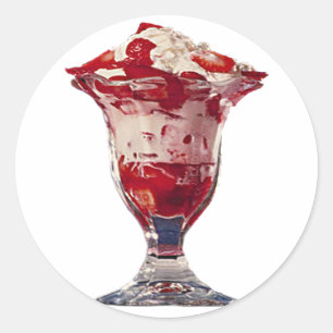 Adesivo Strawberry Sundae