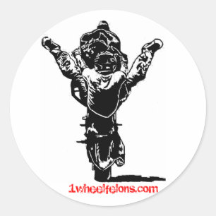 Adesivo Streetbike Stunt Sticker Spreader 1wheelfelons.com