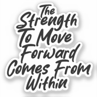Adesivo Strength From Within Mindset