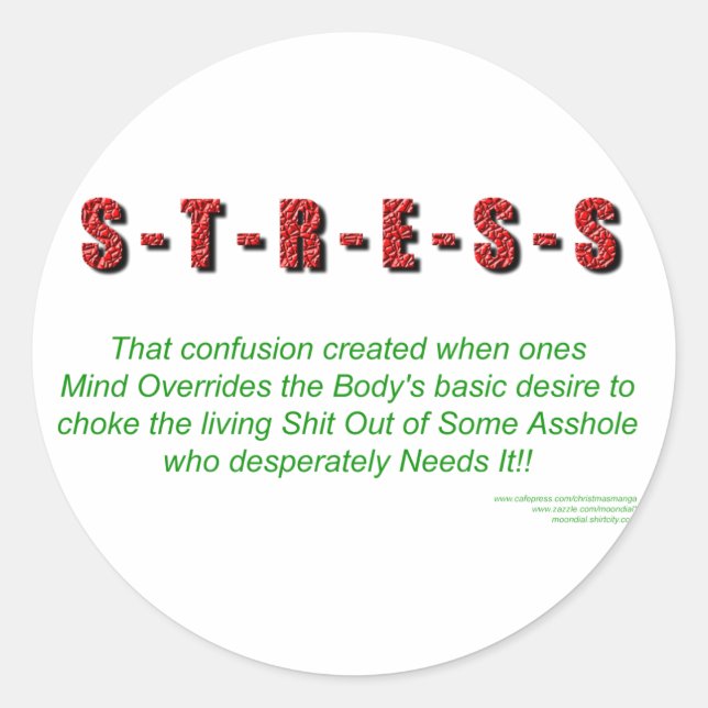 Adesivo Stress (Frente)