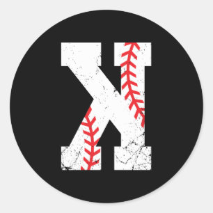 Adesivo Strikeout K do jarro do basebol