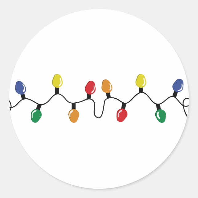 Adesivo String de luz de Natal (Frente)