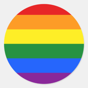 Adesivo Stripe arco-íris LGBT