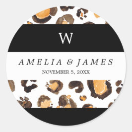 Adesivo Stripes Cores Aquáticas Manchas-Leopardo Monograma