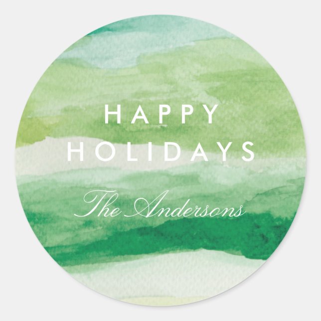 Adesivo Stripes de Aquarela (Frente)