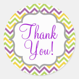 Adesivo Stripes violeta púrpura, verde e amarelo