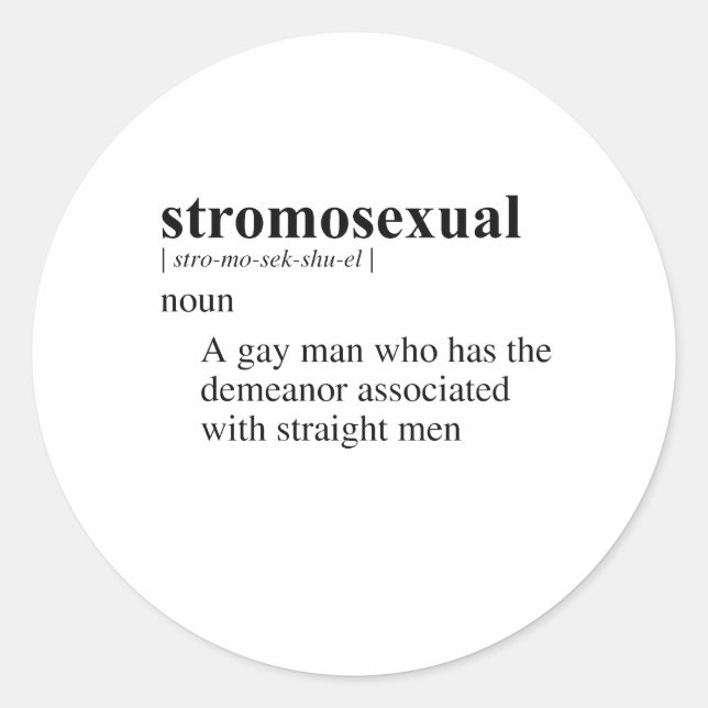 ADESIVO STROMOSEXUAL (Frente)