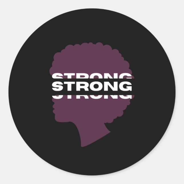 Adesivo Strong ⎢Personalized Sticker (Frente)