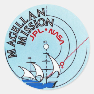 Adesivo STS-30 Atlantis: Magellan a Venus