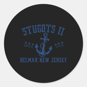 Adesivo Stugots Belmar Nj Corda Retro Sarcástico Divertido