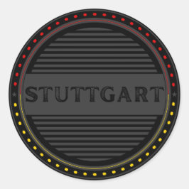 Adesivo Stuttgart City Pride Emblem – German Identity