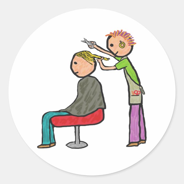 Adesivo Stylist para o cabelo (Frente)