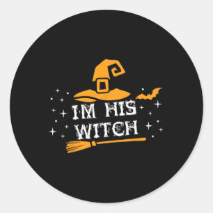 Adesivo Sua Bruxa Correspondendo Casais De Halloween Figur