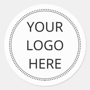 Adesivo Sua empresa de logotipo