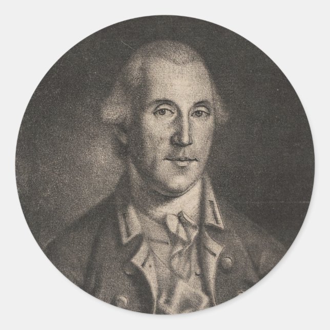 Adesivo Sua Excelência Gen Washington (Frente)
