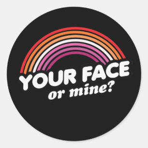 Adesivo SUA FACE OU MINHA T-Shirt