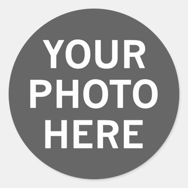 Adesivo Sua Foto Aqui (Frente)
