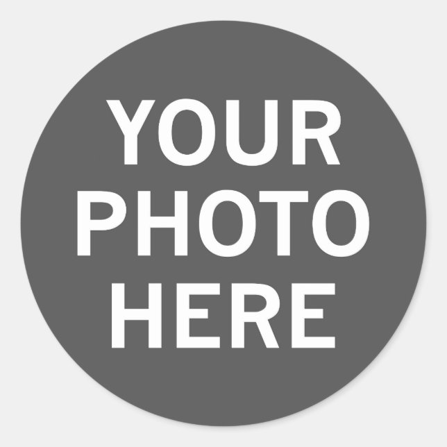 Adesivo Sua Foto Aqui (Frente)