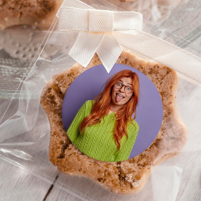 Adesivo Sua Foto Personalizou Favoritos para festas Person (Criador carregado)