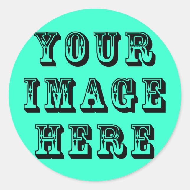 Adesivo Sua imagem em (Frente)