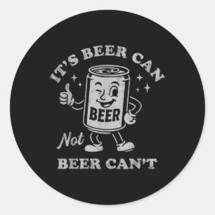 Adesivo Sua Lata de Cerveja Não é Cerveja Engraçado Bebend