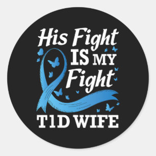 Adesivo Sua Luta É A Minha Luta Contra A Diabetes T1d Sens