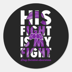 Adesivo Sua Luta É A Minha Luta Contra A Sobredosagem De D