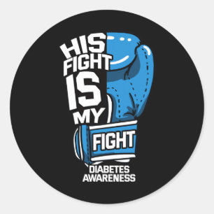 Adesivo Sua Luta É Minha Luta Contra A Diabetes Sensibiliz