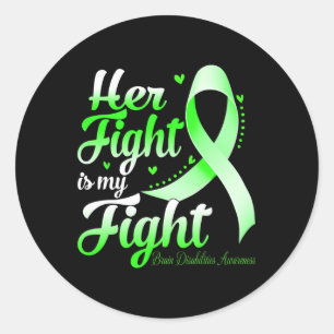 Adesivo Sua Luta É Minha Luta Contra As Deficiências Cereb