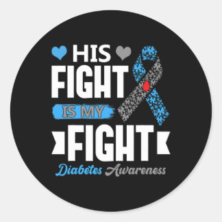 Adesivo Sua Luta É Minha Luta Contra Diabetes Do Tipo 1 Da