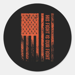 Adesivo Sua Luta É Nossa Luta Contra A Leucemia Sensibiliz