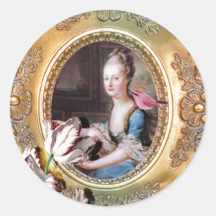 Adesivo Sua majestade, rainha Marie Antoinette, selos