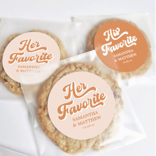 Adesivo Sua Vintagem Favorita Laranja Retro 70s Boho Weddi