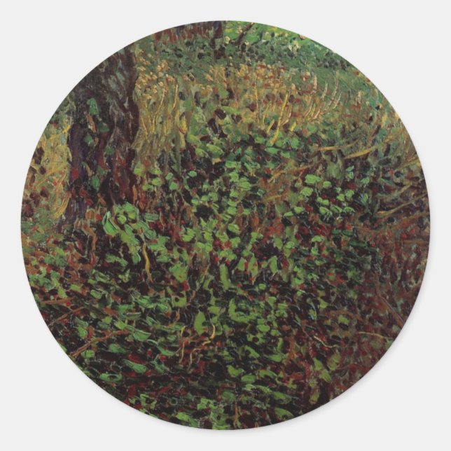 Adesivo Sub-bosque por Vincent van Gogh (Frente)