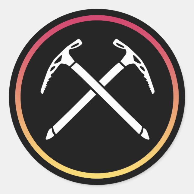 Adesivo Subida De Gelo - Eixos De Gelo Cruzados (Frente)