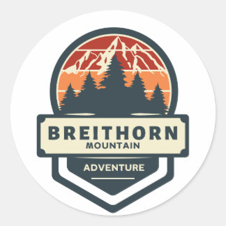 Adesivo Subida e caminhada da montanha Breitthorn