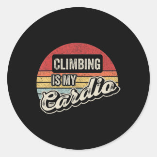 Adesivo Subindo É Meu Cardio Vintage Retro Rock Subindo