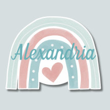 Subir Acima do Monograma Bohemian Rainbow Watersaf