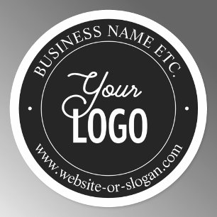 Adesivo Substituição Fácil de Logotipo e Texto Personalizá