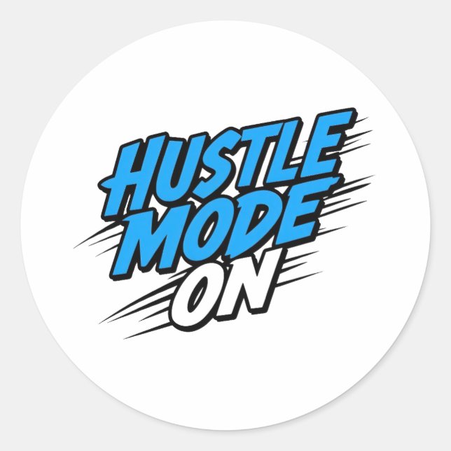 Adesivo Sucesso e ambição do empresário (Frente)