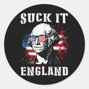 Adesivo Suck It England Engraçado 4 De Julho Dia Memorial