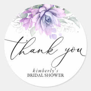 Adesivo Suculentos Silver Greenerence Obrigado