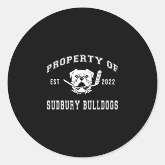 Adesivo Sudbury Bulldog Divertido 2