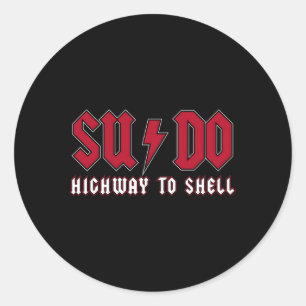 Adesivo Sudo Highway Para Shell Ubuntu Linux Superuser Com