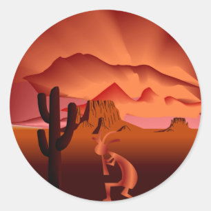 Adesivo Sudoeste de Kokopelli