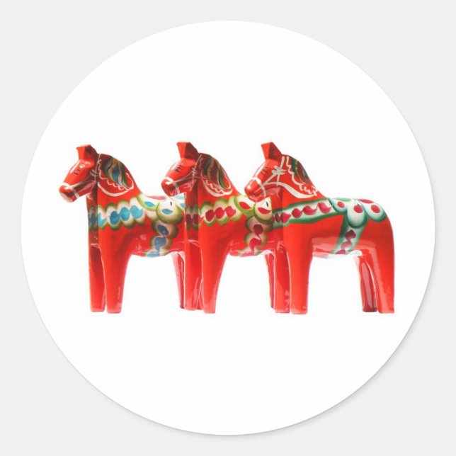 Adesivo Suecia Dala Horse (Frente)