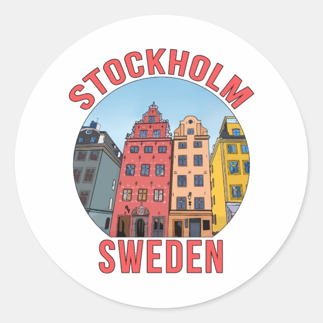 Adesivo Suecia de Estocolmo (Frente)